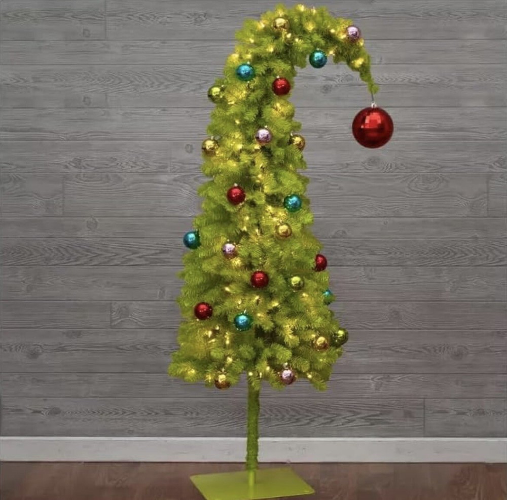 Hobby Lobby Grinch Christmas Tree 3 Ft Brand New Pre Lit