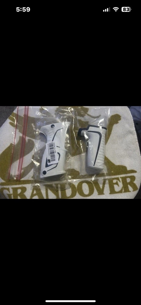 New White Planet Eclipse 170r Grips (Extremely Rare) ￼