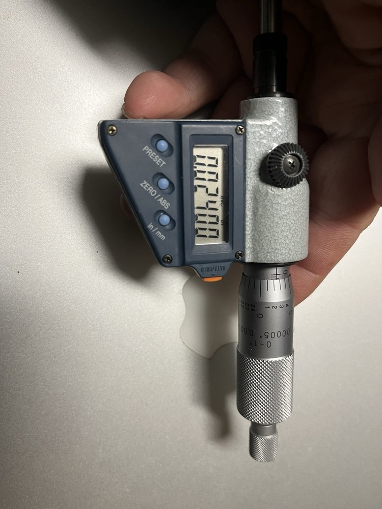 Mitutoyo 350-712-30 Digimatic Micrometer Head Fully Operational