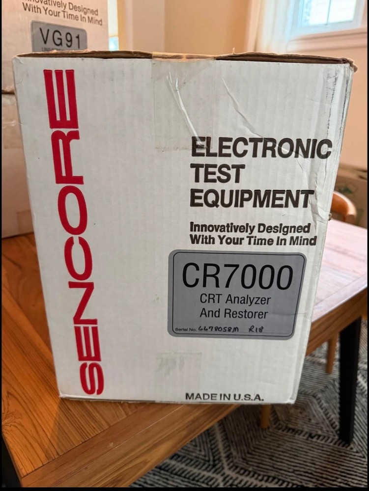 CRT Analyzer Sencore CR7000