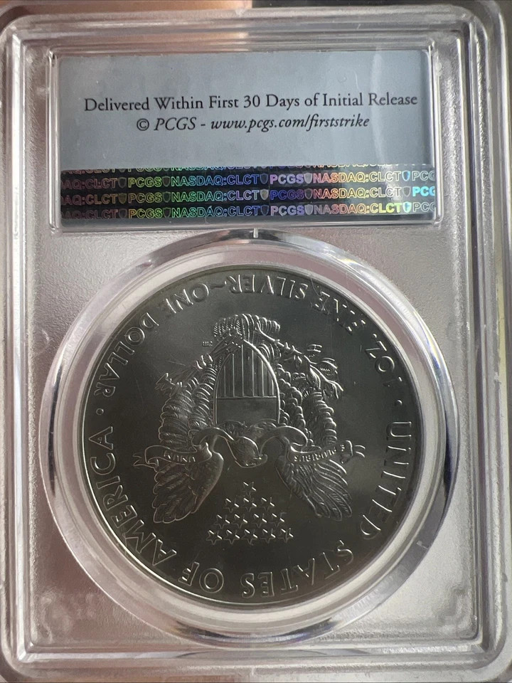 2015 Bullion Silver Eagles PCGS MS-69 Silver Eagle First Strike