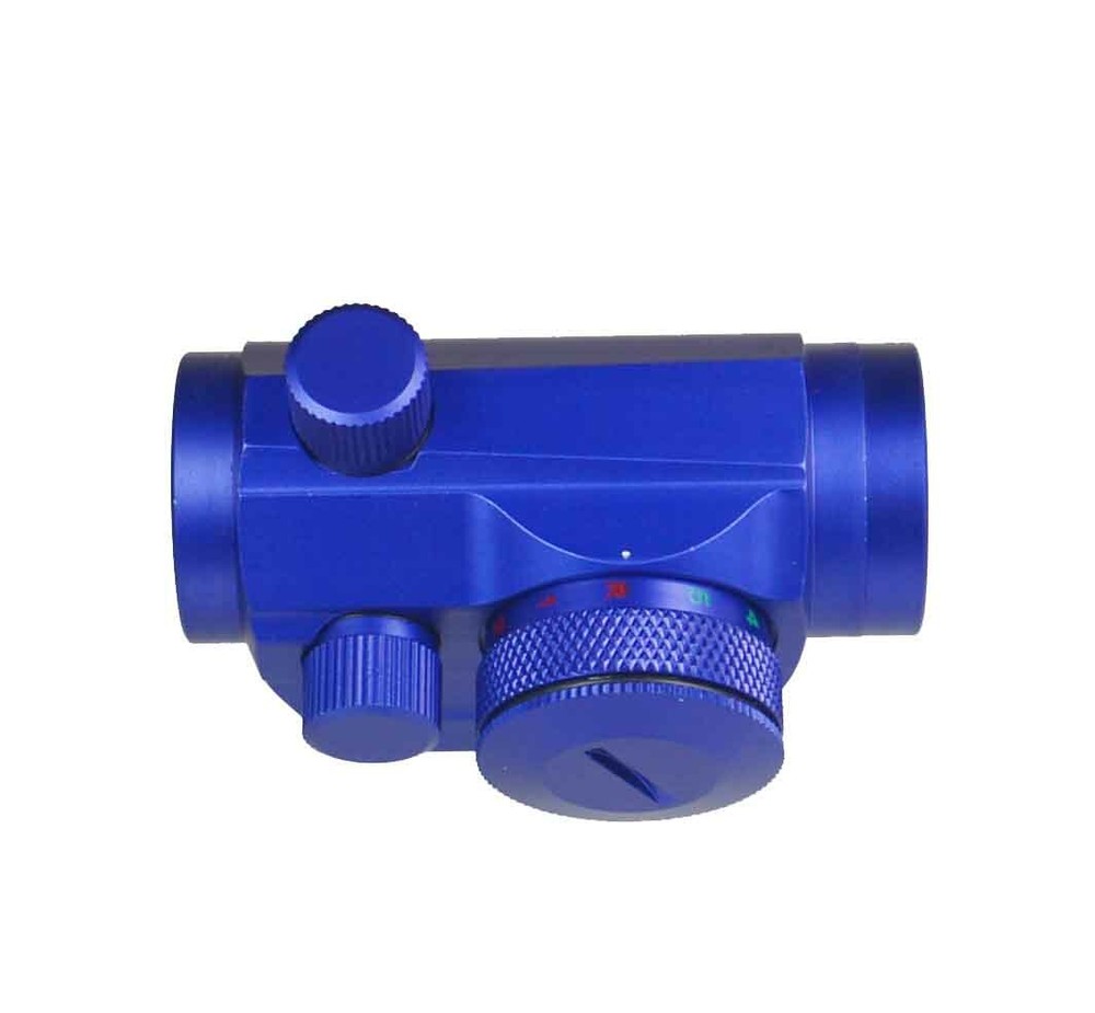 New Compact Mini Red and Green Dot Sight Weaver 1 Bolt Mount Anodized Blue