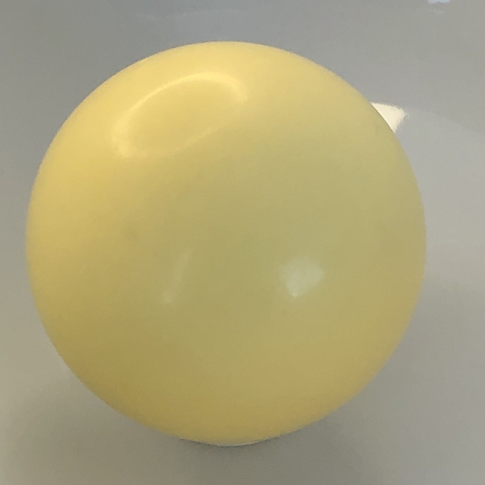 Used Individual Pool Ball Solid White Cue Ball Replacement Billiards 21/4"