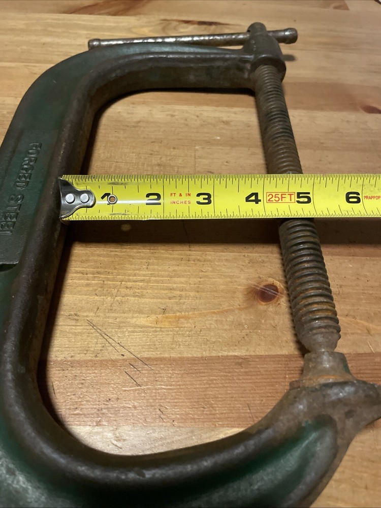 Wright Tool Co 8” C Clamp Heavy Duty 90408B