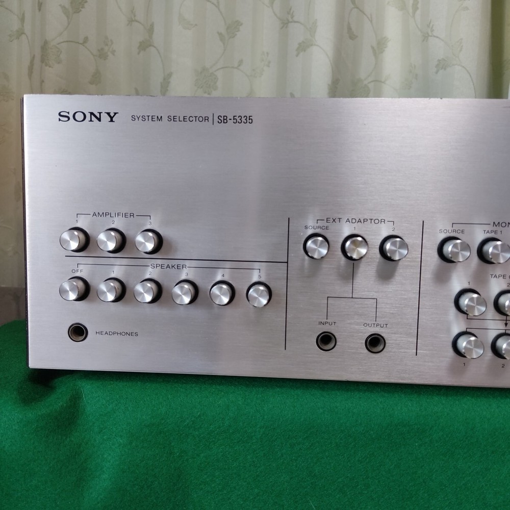 Sony SB-5335 System Selector Amplifier Maintenance completed Working condition