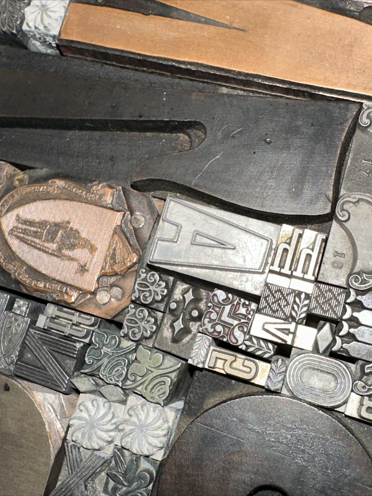 Printing Blocks Ornamentals Borders Dingbats. Wonderful Variety!! #58 Beautiful!