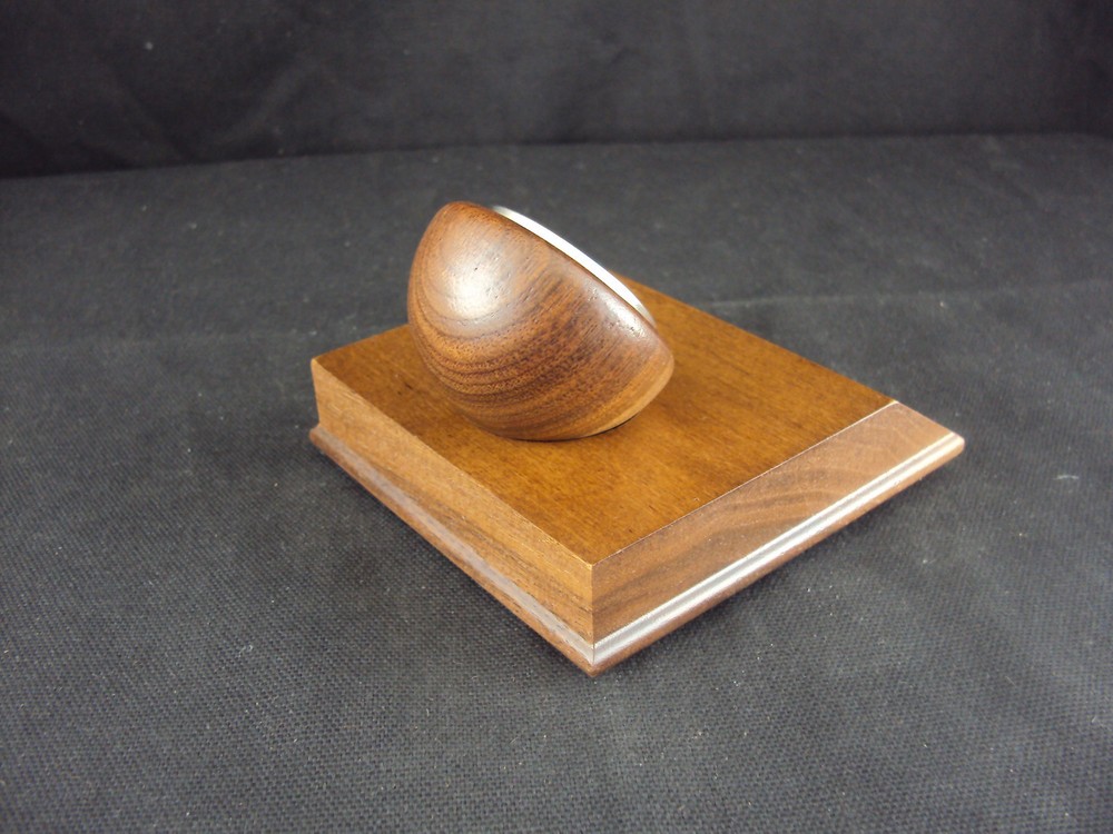 Executive Nested Desk Clock ~ Woodessen ~ Solid Walnut, Free USA Shipping!!