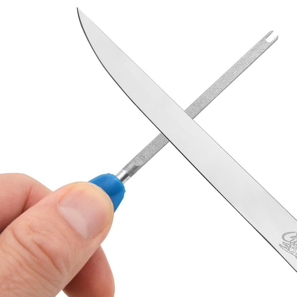 Cuda 7" DIiamond Sharpener & Hook Extractor