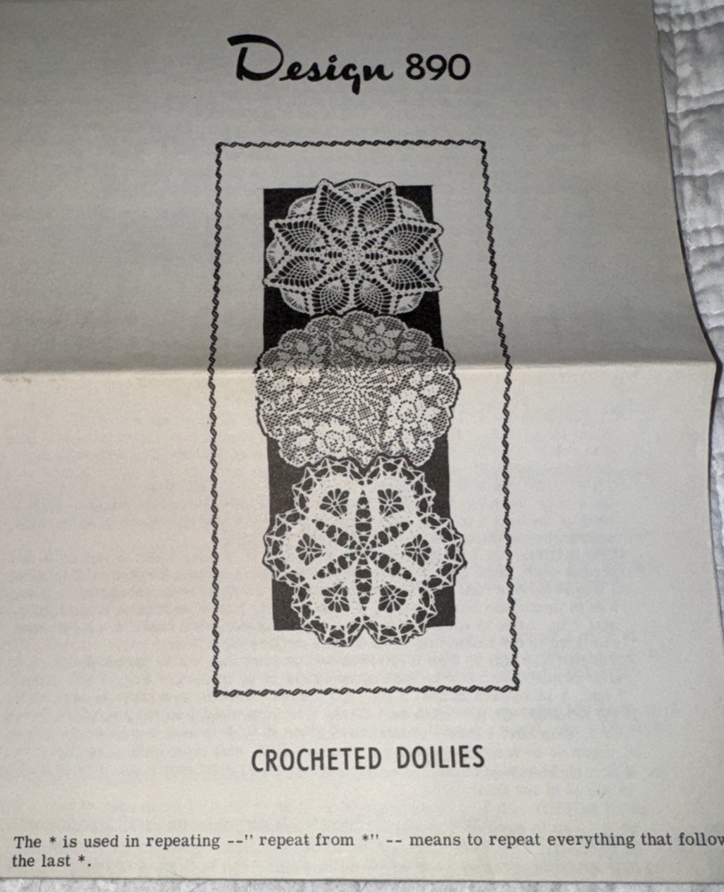 Vintage original Grit Mail Order Crochet Patterns