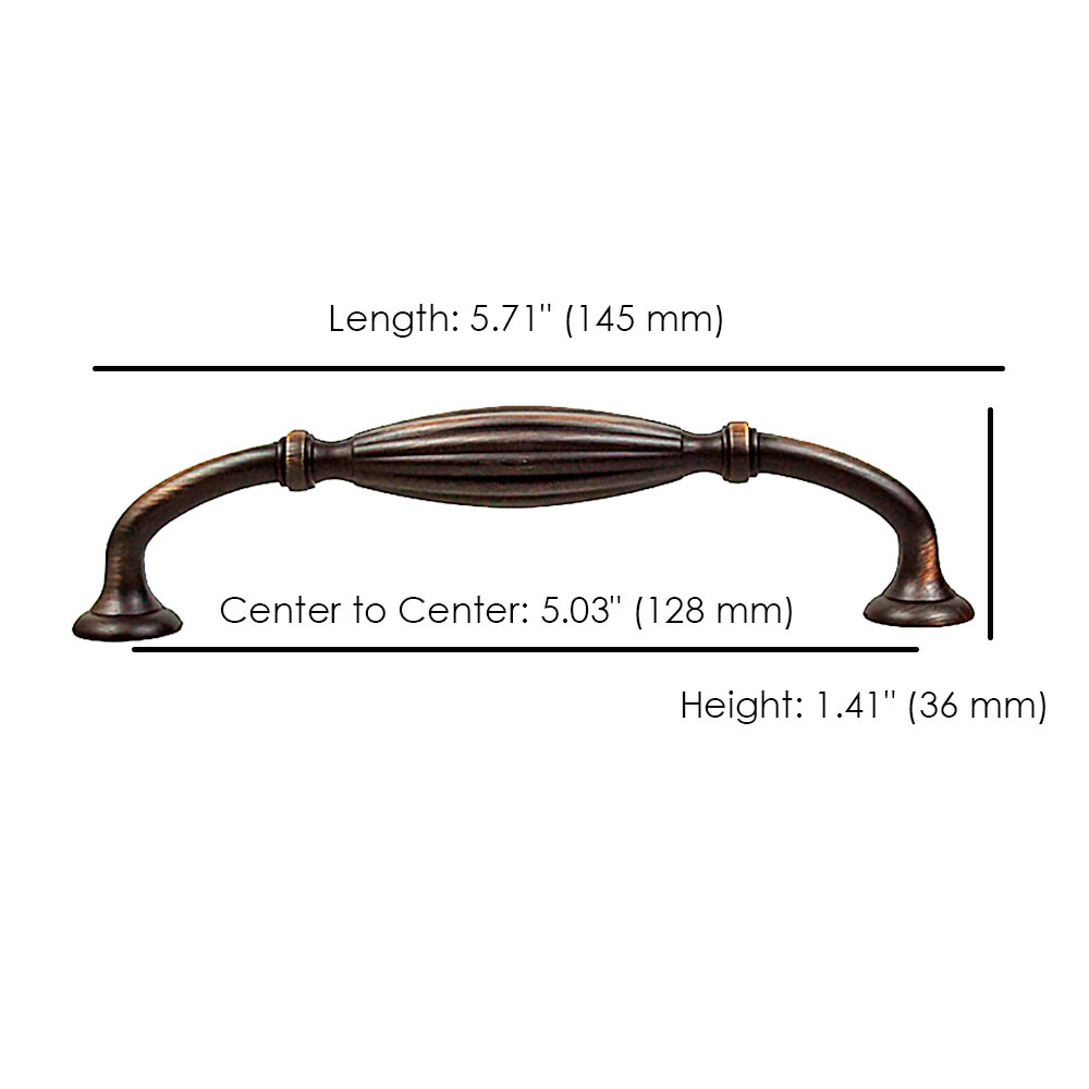 Cabinet Handles Pulls *Brushed Oil Rubbed Bronze* Collection Kitchen Bath Knobs