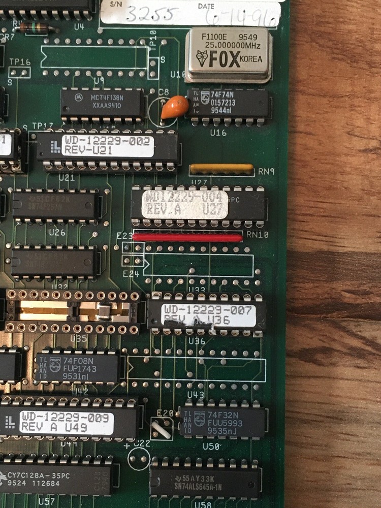 Aircraft Model: WD12534 Servo Control Board