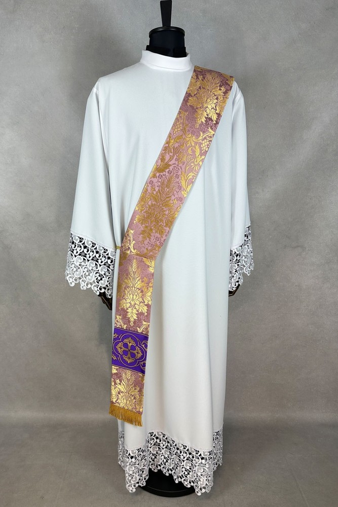 Rose Deacon Stole - quality brocade