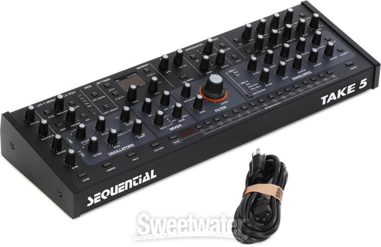 Sequential Take 5 Polyphonic Desktop Synthesizer Module