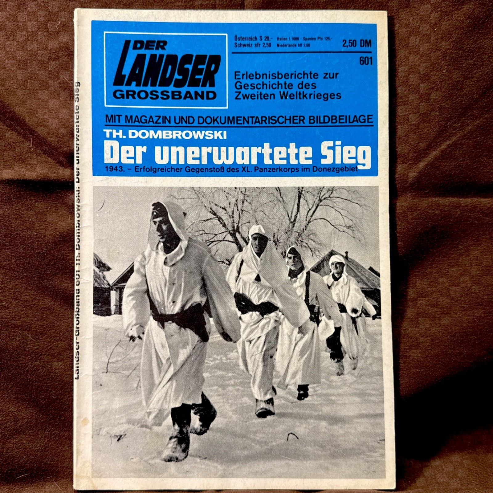 Der Landser Grossband.Lot Of 5 German Booklets About 1940s WW2 #(275)