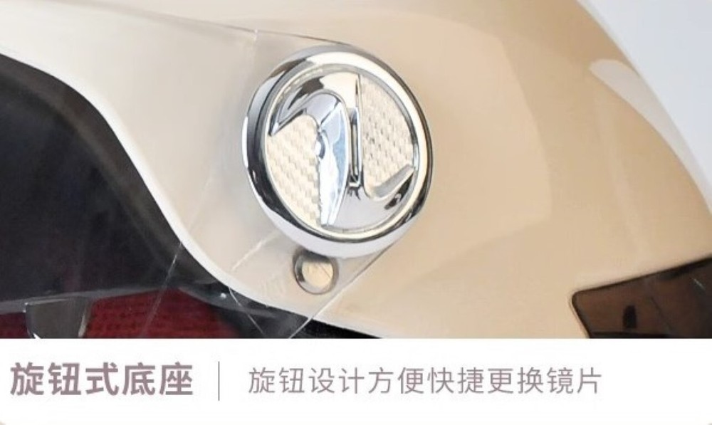 Motorcycle Half Helmet Double Visor Quick Release Vented Semi Removable Interior