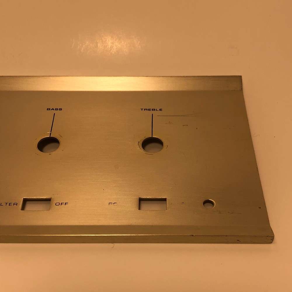 DYNACO TUBE PREAMPLIFIER FACEPLATE #6