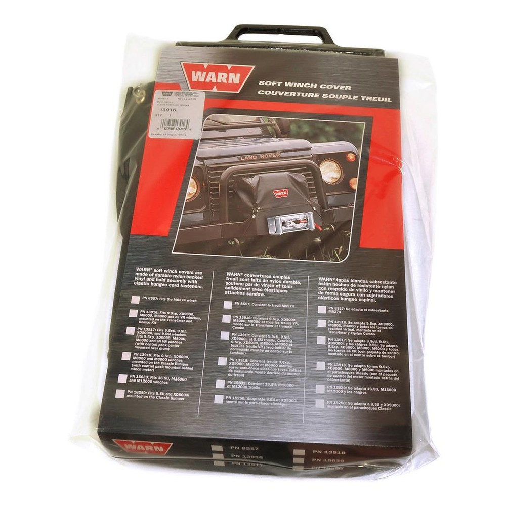 Warn 13916 Winch Cover WINCH ACCESSORIES