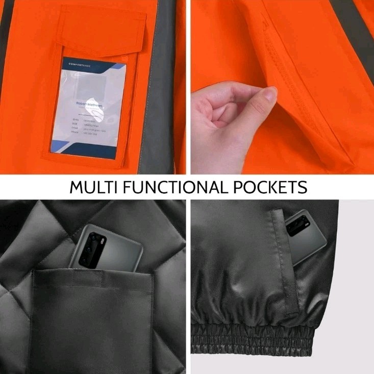 Uno Mejor High Visibility Safety Jacket