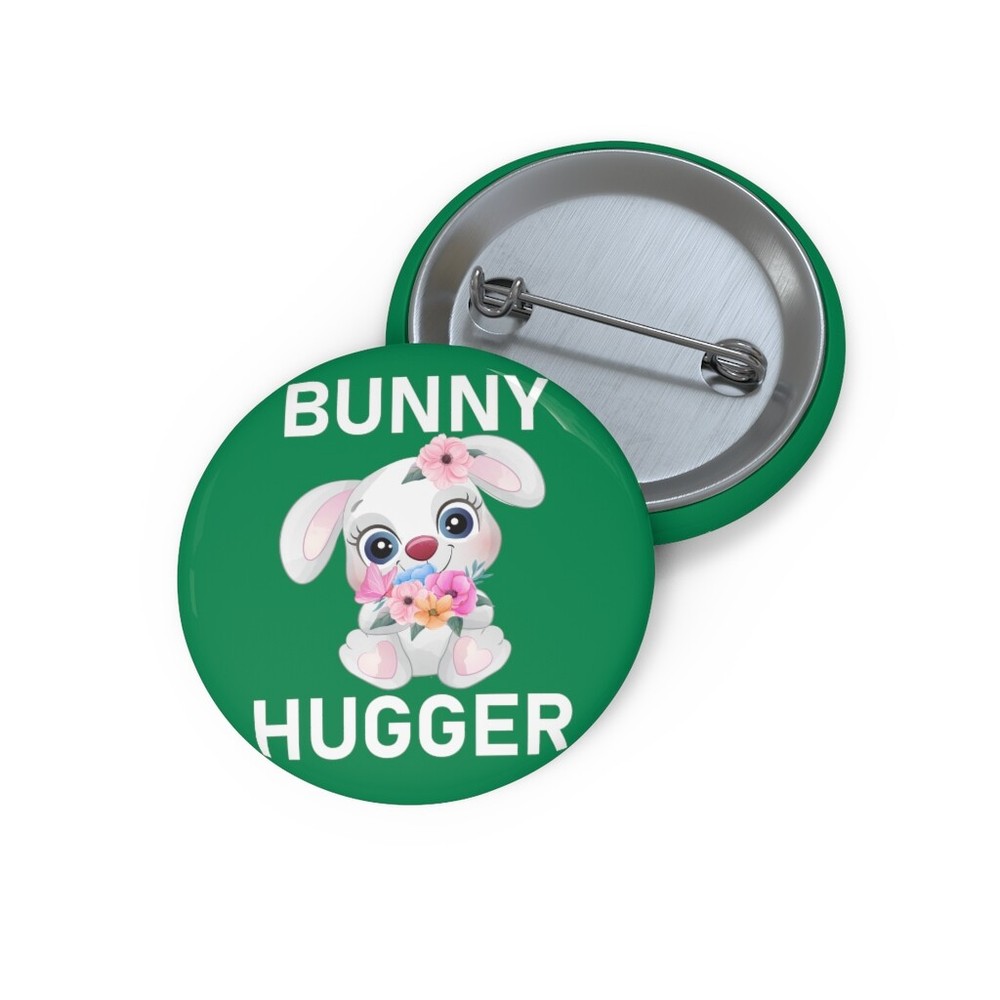 Bunny Hugger Button