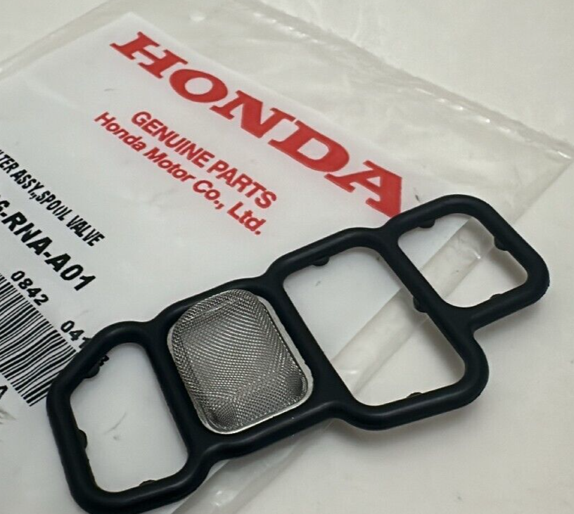 GENUINE OEM Solenoid Gasket Spool Valve Filter For HONDA & ACURA 15826-RNA-A01
