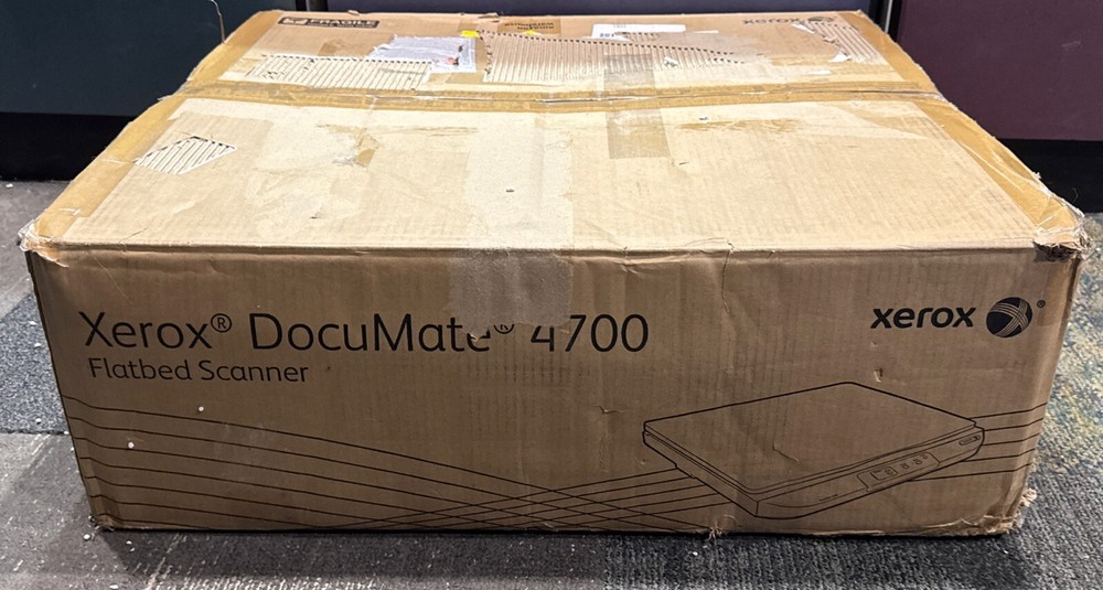 Xerox DocuMate 4700 Color Document Flatbed Scanner