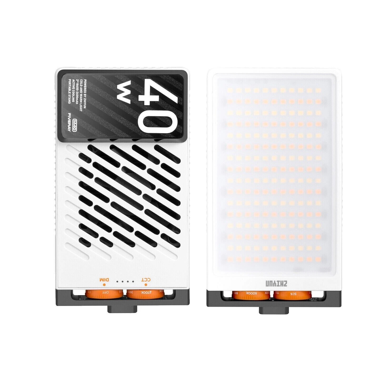 zhiyun Video Light 40W 2700K-6200K Pocket Continuous Output Lighting & Diffuser