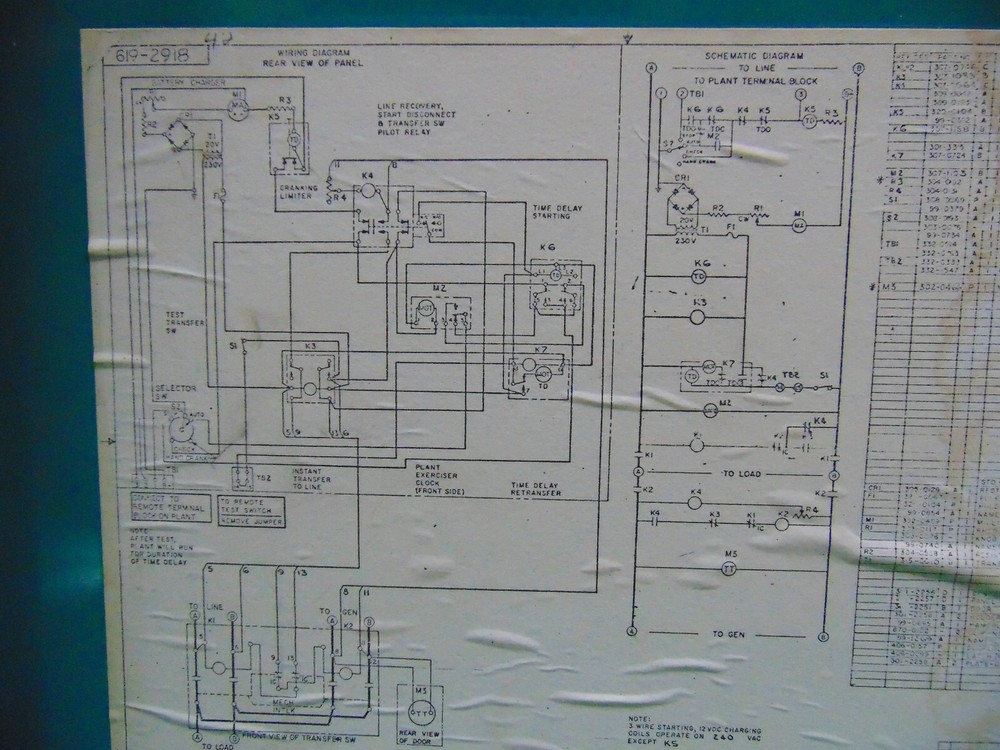 ONAN Automatic Transfer Switch 62C 7598