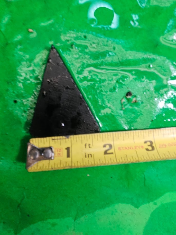 1 Each Utah Black Obsidian Bird Point Flint Knapping Preforms