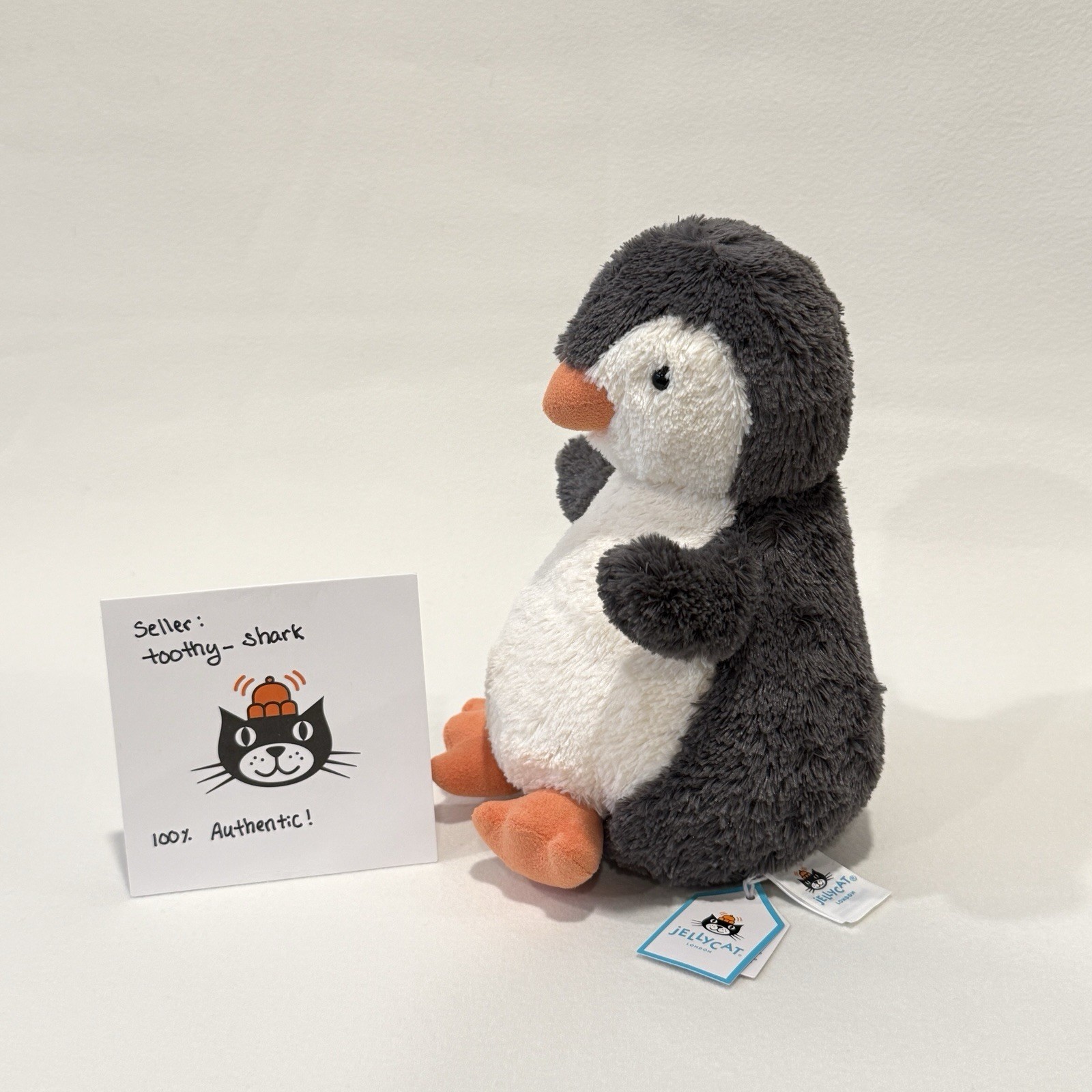 Jellycat Medium Peanut Penguin BNWT - 100% Authentic - Fast Ship from US