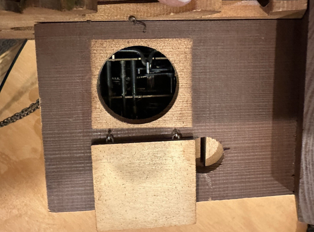 Vintage Black Forest Hunter Regula German Cuckoo Clock - Probably Needs Service