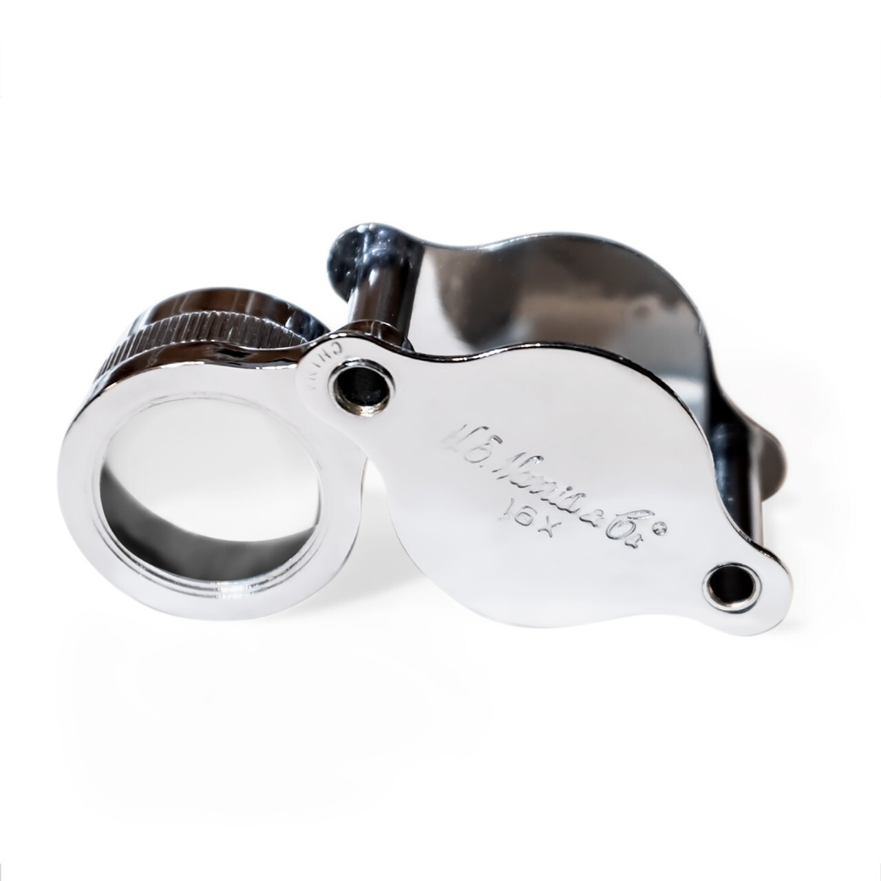 Coin Inspection Loupe 16X Jeweler Magnifier Wide Lens For Coins Rocks Gems New