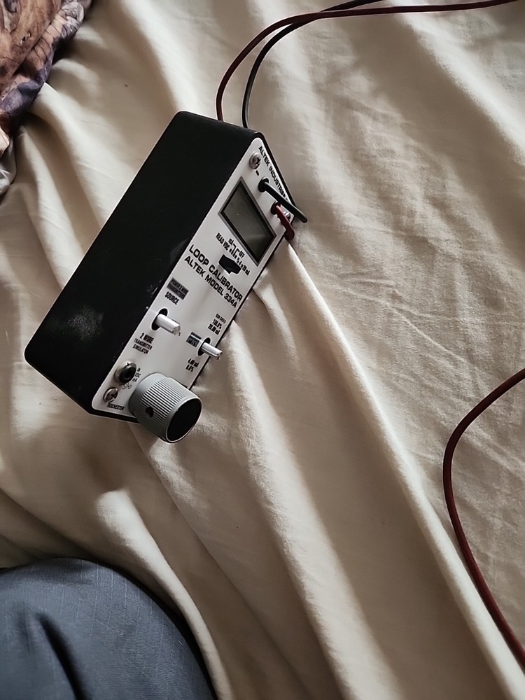 Altek 334A Loop Calibrator Pre-Tested Tested Working Great Condition