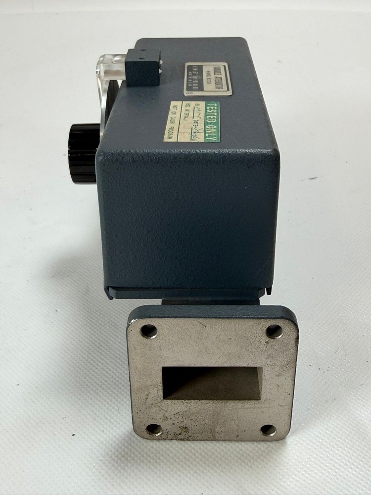 Hewlett Packard H375A Variable Attenuator 0-20 dB Waveguide Test Equipment