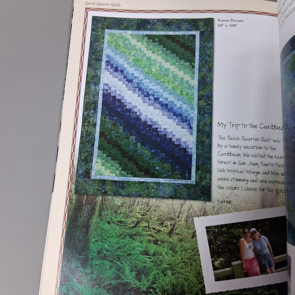 Eleanor Burns Quick Trip Quilts Quilt In A Day Pattern Book