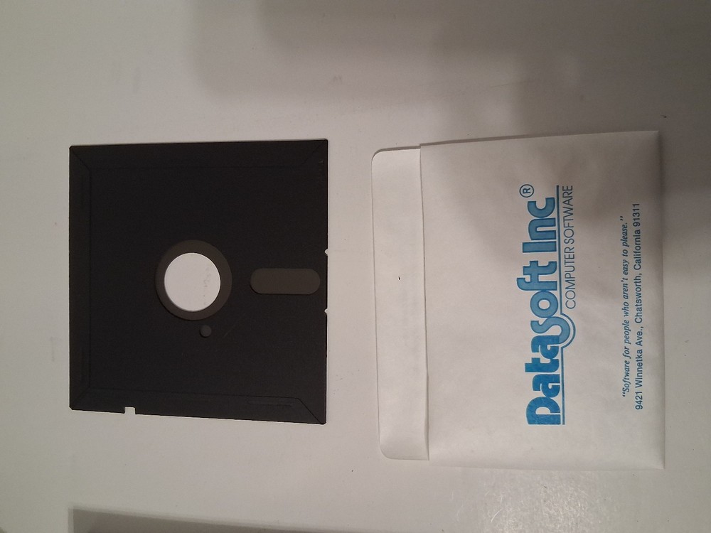 1982 TELE-TALK by DataSoft Telecommunications Software for Atari 400/800 32K Op