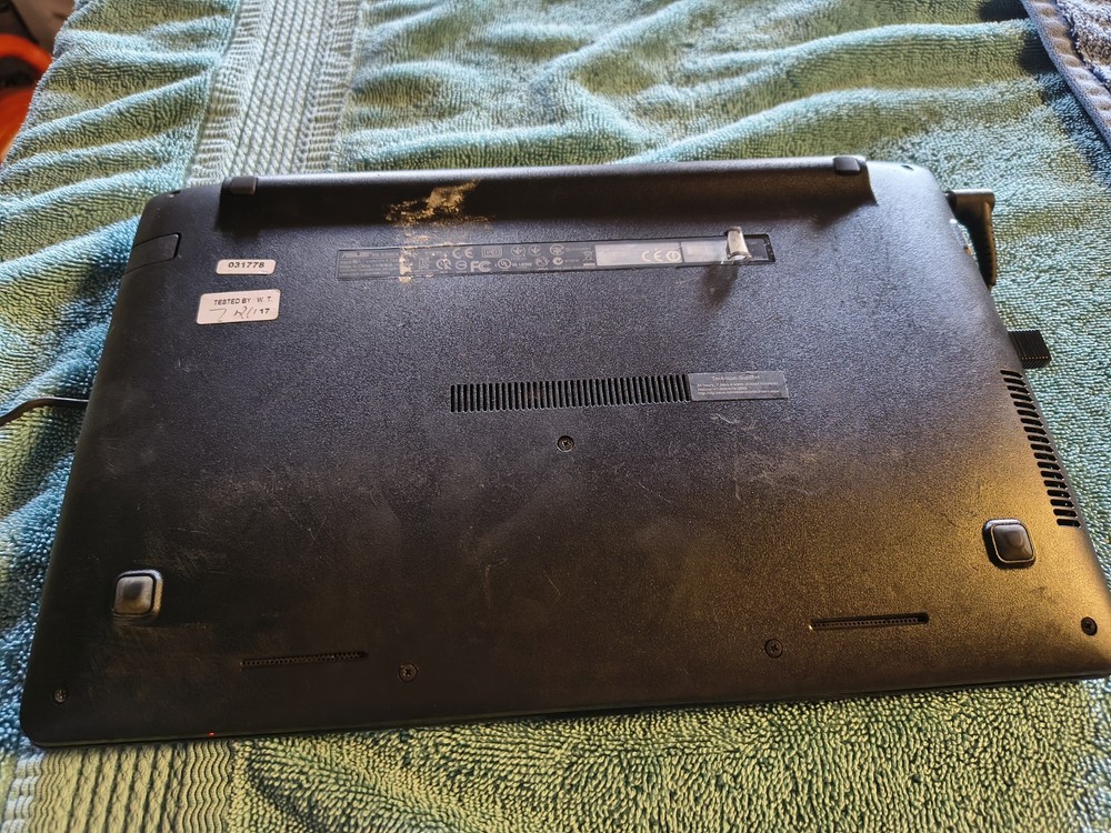 Asus Computer With John Bean Visualiner Pro32 Program For Wheel Alignment