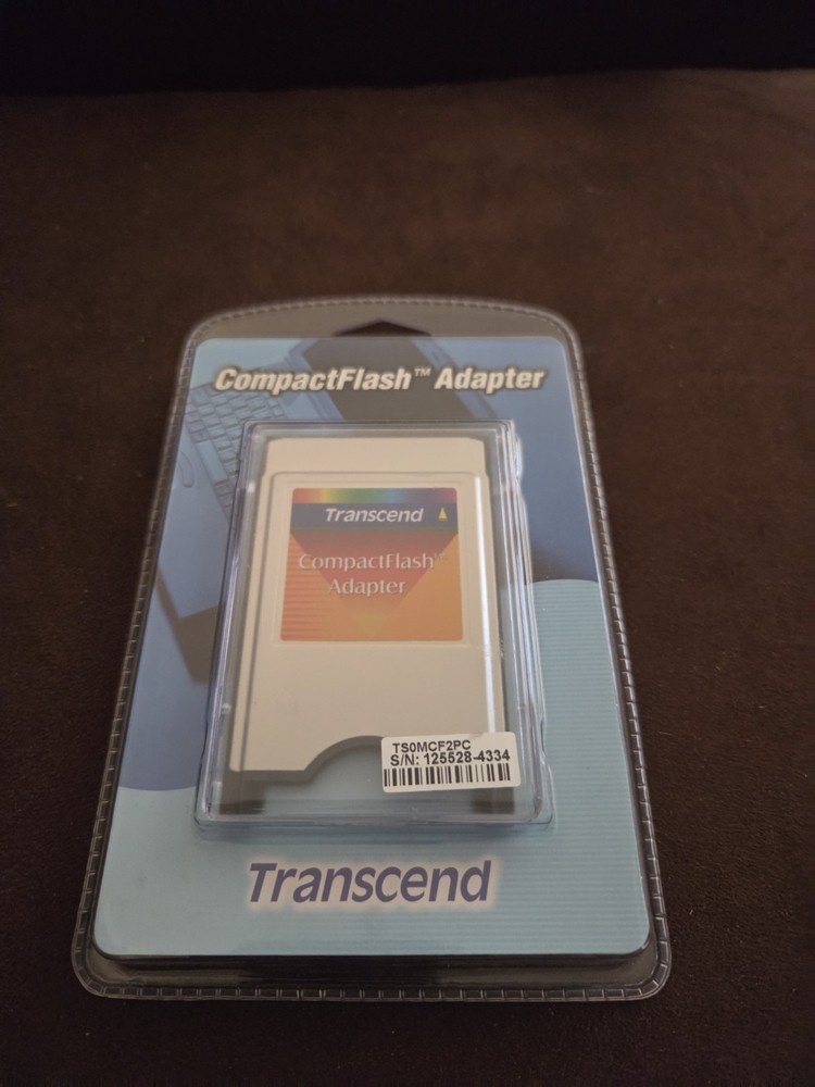 Transced Compact Flash Adapter TS0MCF2PC PCMCIA ATA PC Card New