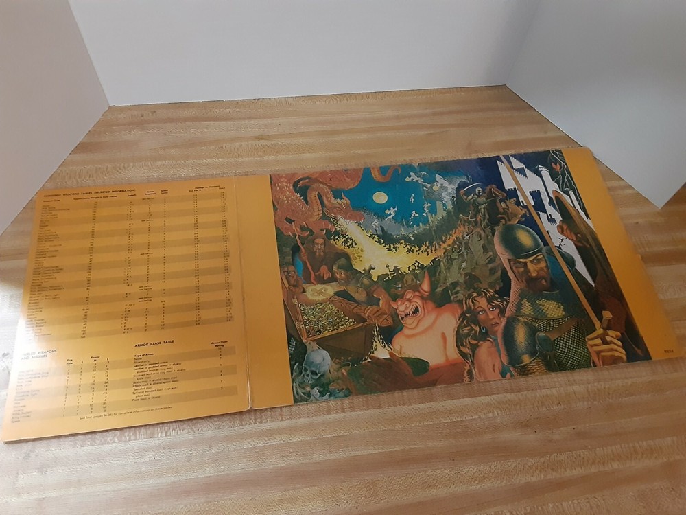 Advanced D&D Game Dungeon Masters Screen 5th+ printing