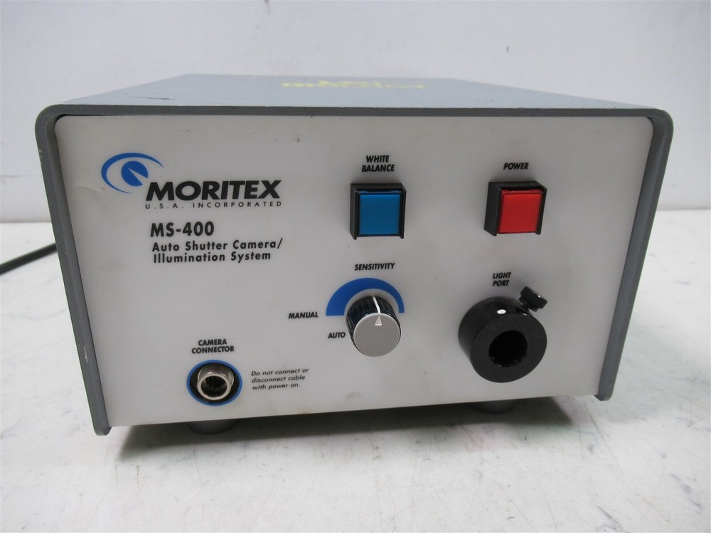Moritex MS-400 Auto Shutter Camera Illumination System Light Source Device