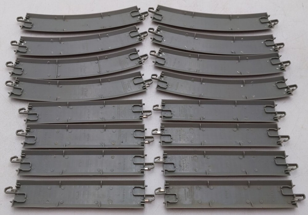 Bachmann N Scale Assorted Curved and Straight E-Z Track Sections [16] EX