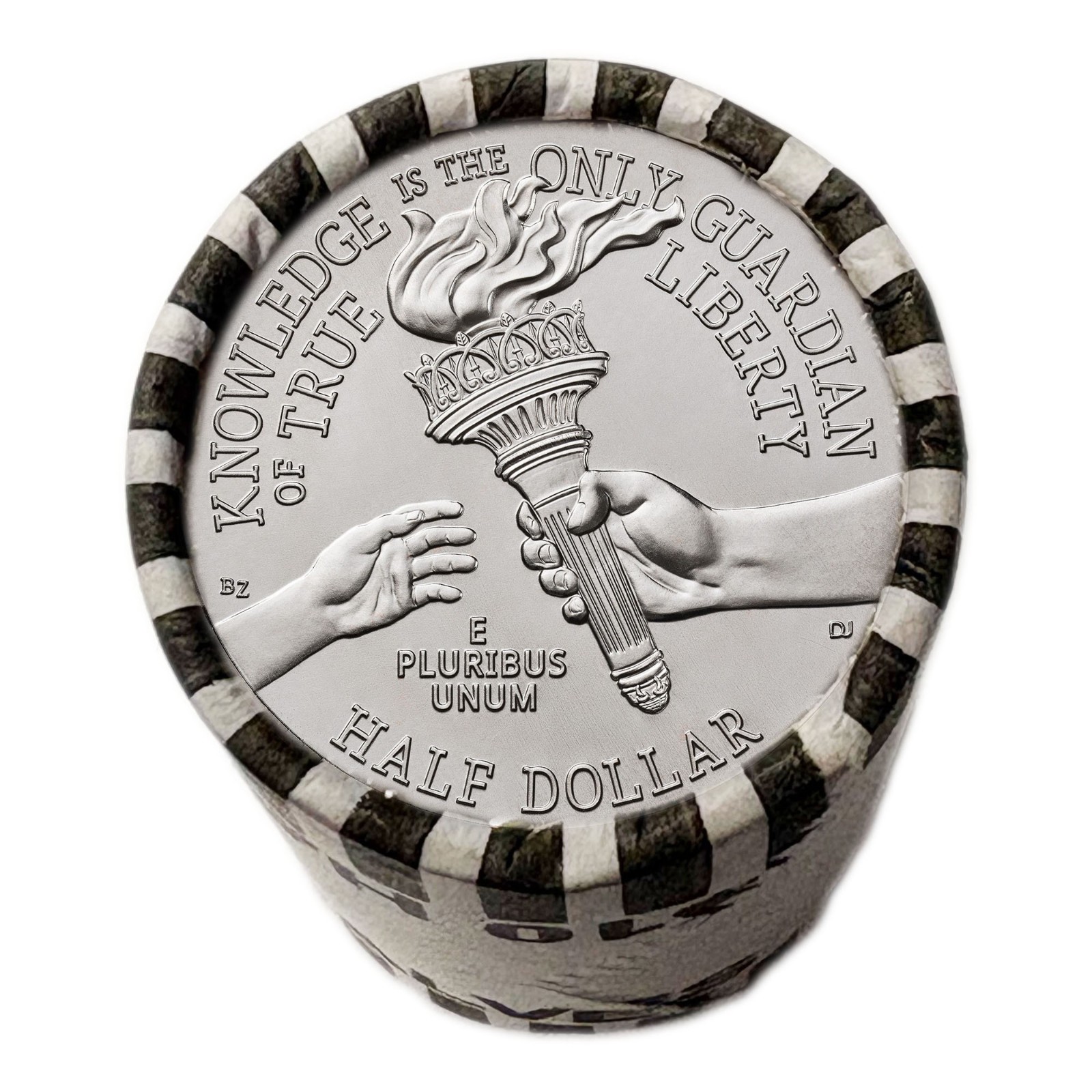 America 250 Enduring Liberty Half Dollar 1776–2026 Uncirculated $10 Roll P MINT