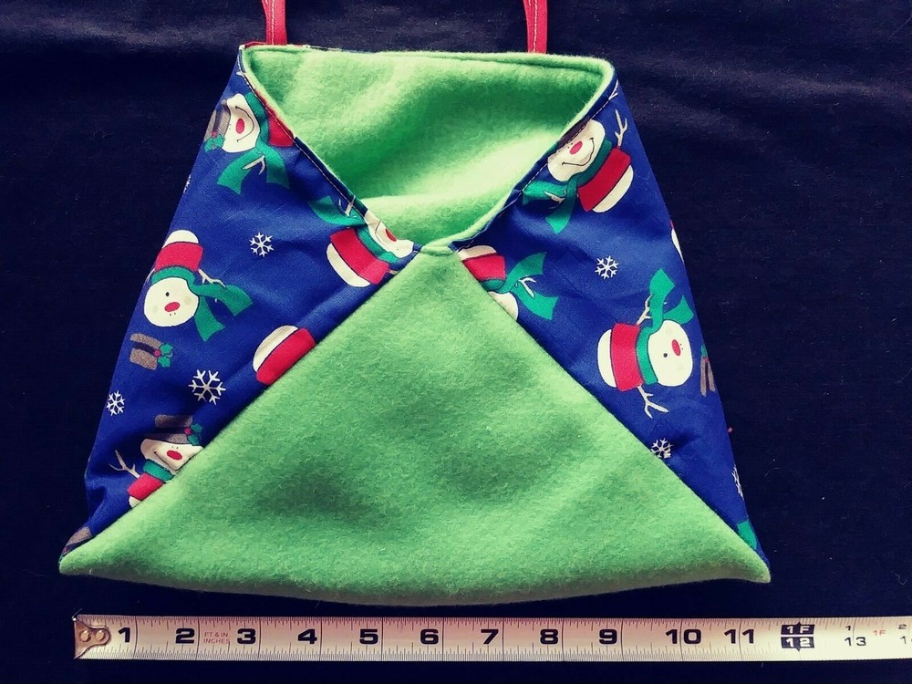 Ferret Corner Sack - Christmas / Winter Snowmen Pattern