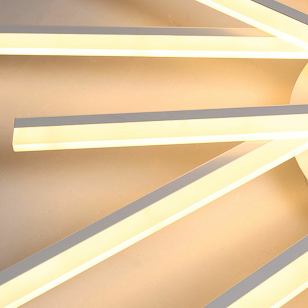 Modern Ceiling Light LED Dimmable Pendant Lamp w/Remote Controller & 12 Lights~~