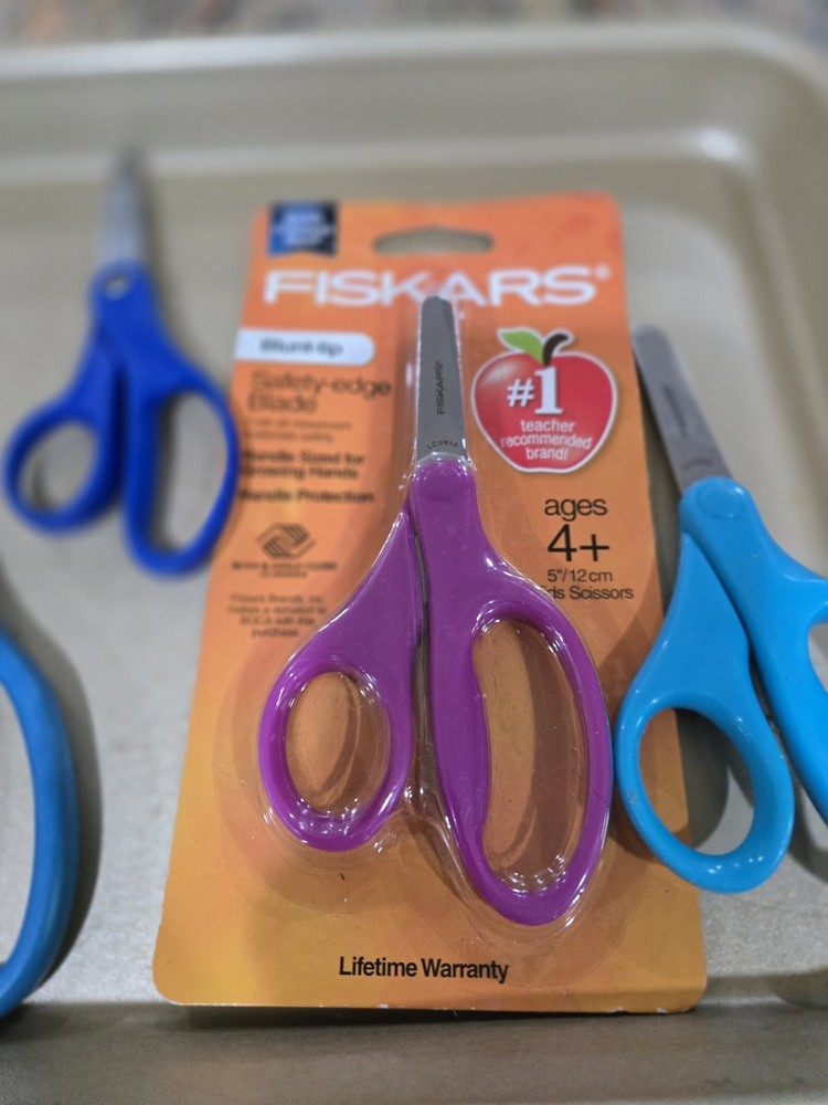 5 Scissors Fiskars Random Colors