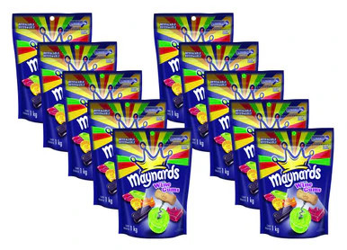 Maynards Wine Gums Candy, 1kg/2.2 lbs., 10 Pack