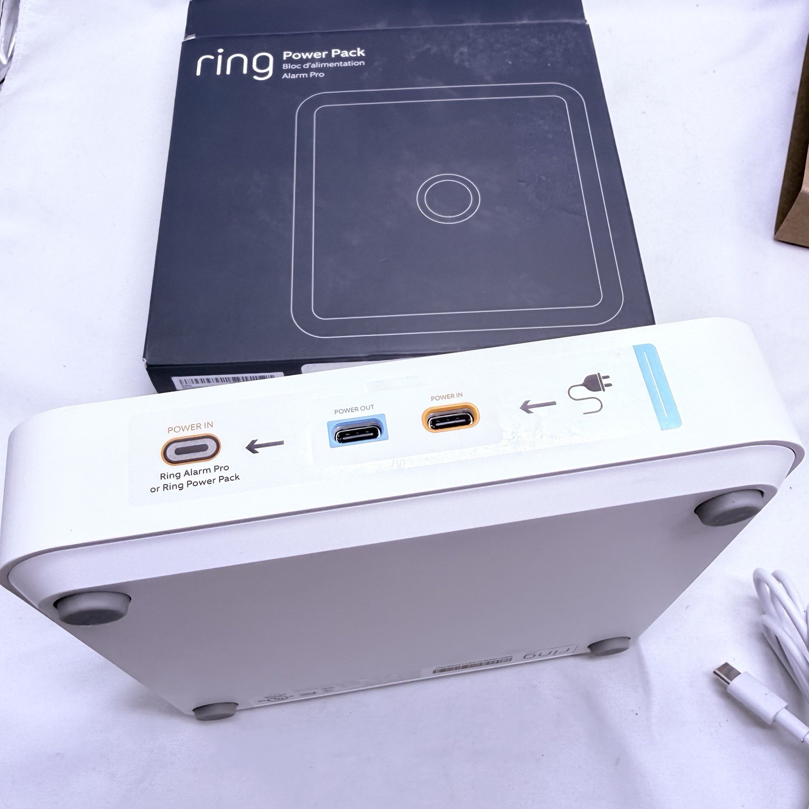 Ring Power Pack for Alarm Pro Base Station Up to 8 Hours of Battery Backup White