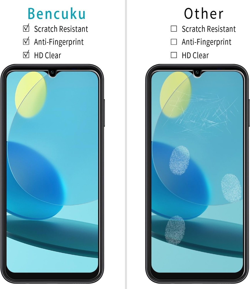 (2 Pack) Designed for Samsung Galaxy A14 5G Tempered Glass Screen Protector, Ant