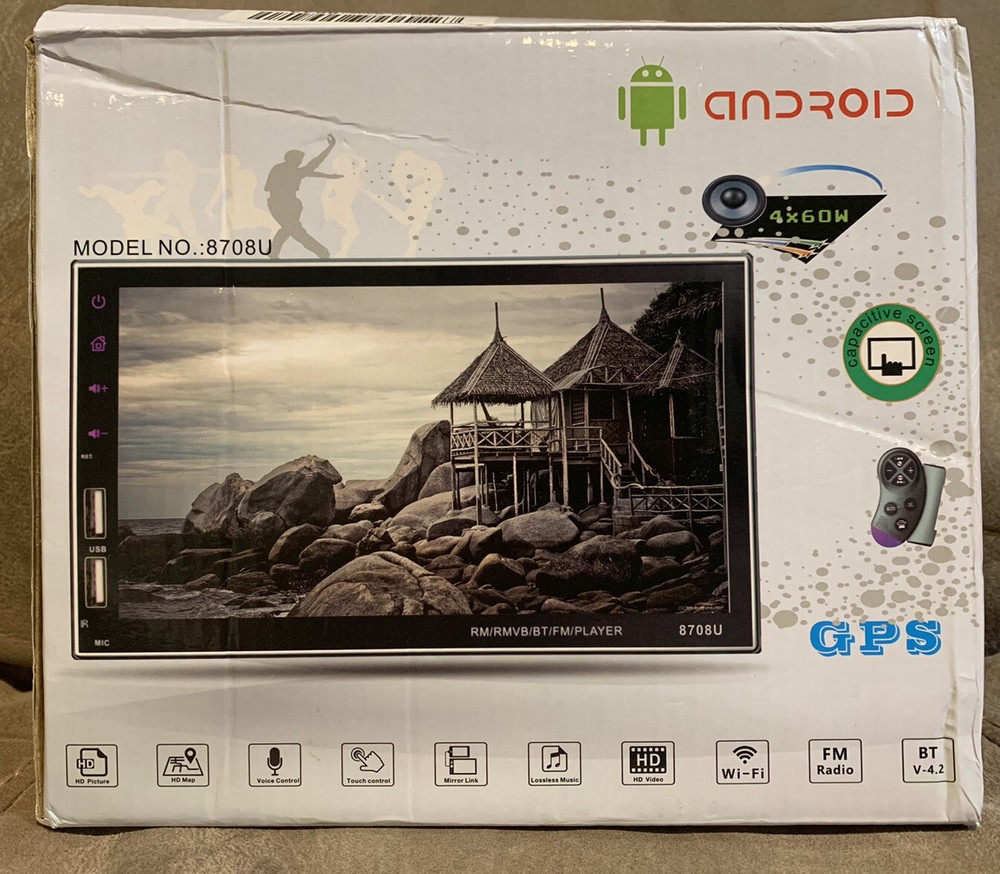 Android GPS Model No: 8708U *Just The Unit*