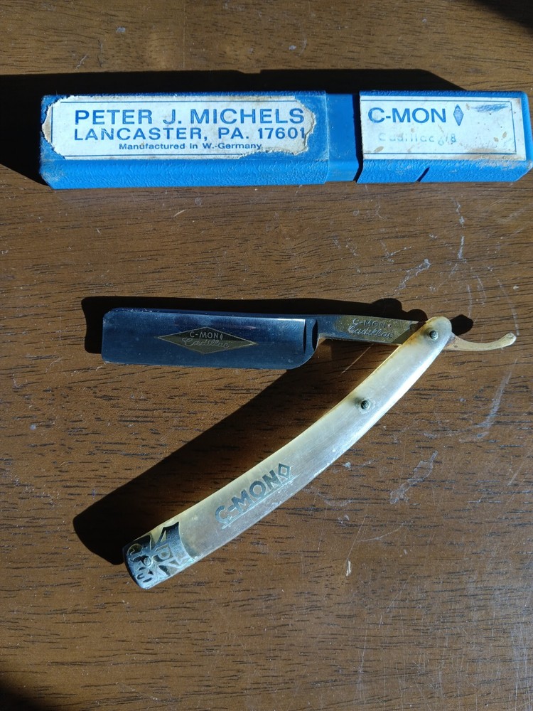 c-mon cadillac straight razor