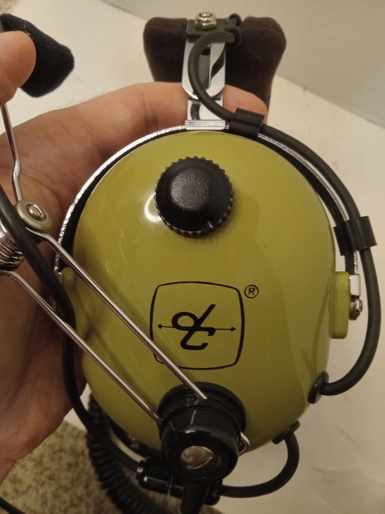 David Clark H10-36 General Aviation Helicopter Headset UNTESTED READ DESCRIPTION